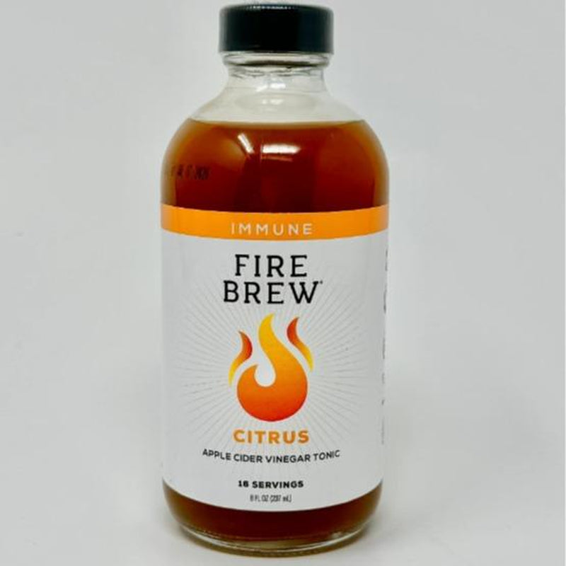 Fire Brew Cider Citrus Apple Cider Vinegar Tonic - Boost Your Immune System - Healthcare Flavor Natural
