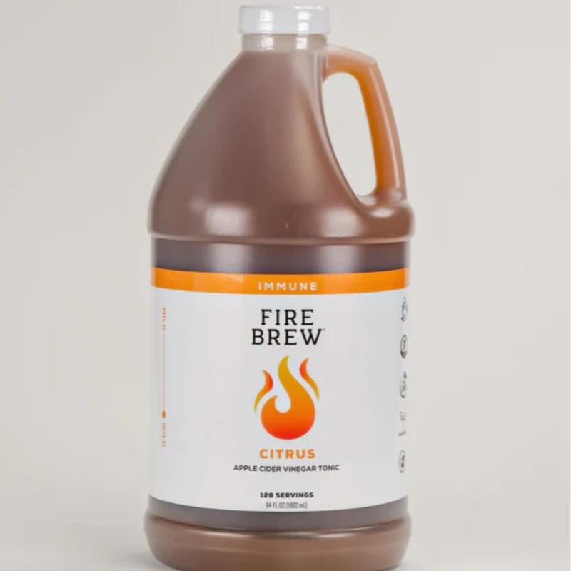 Fire Brew Cider Citrus Apple Cider Vinegar Tonic - Boost Your Immune System - Healthcare Flavor Natural