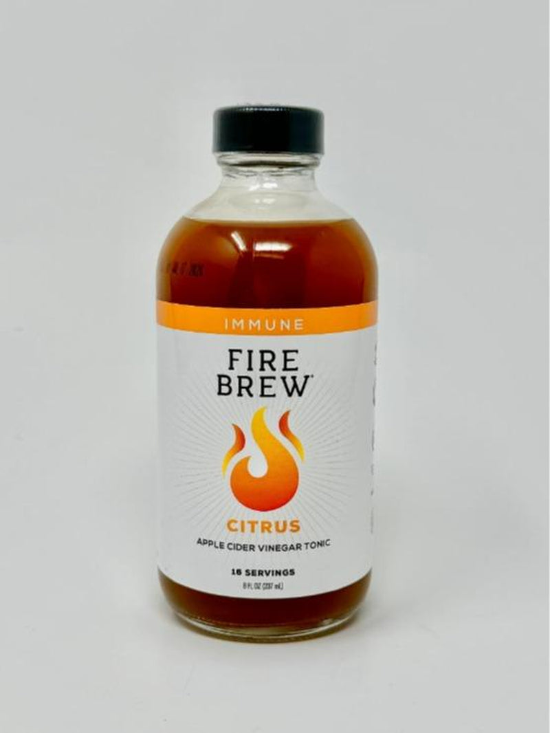 Fire Brew Cider Citrus Apple Cider Vinegar Tonic - Boost Your Immune System - Healthcare Flavor Natural