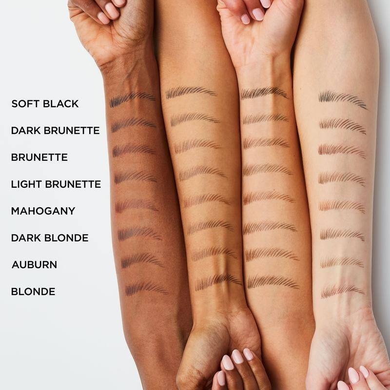 Faux Brow, Hair-Like, Filling Eyebrow Pen with Double-Brush Tip, Fast & Precise Eyebrow Makeup, L'Oreal Paris