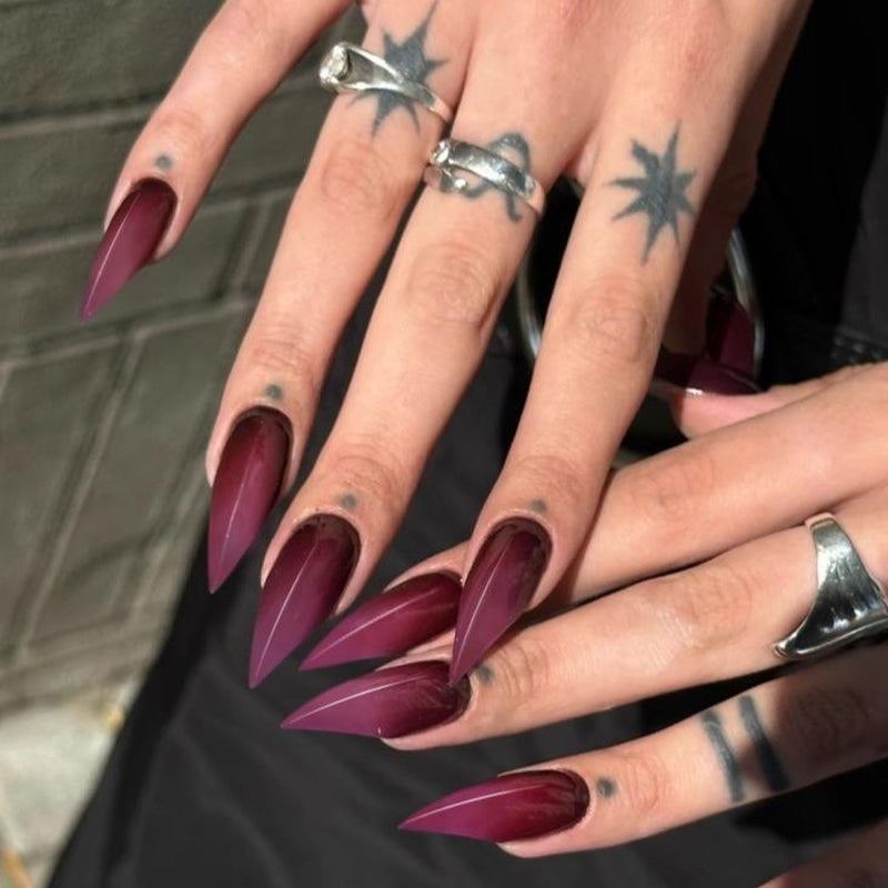 Handmade Custom Nails Dragon Cat Claw Press on Nails Long Medium Claw Nails