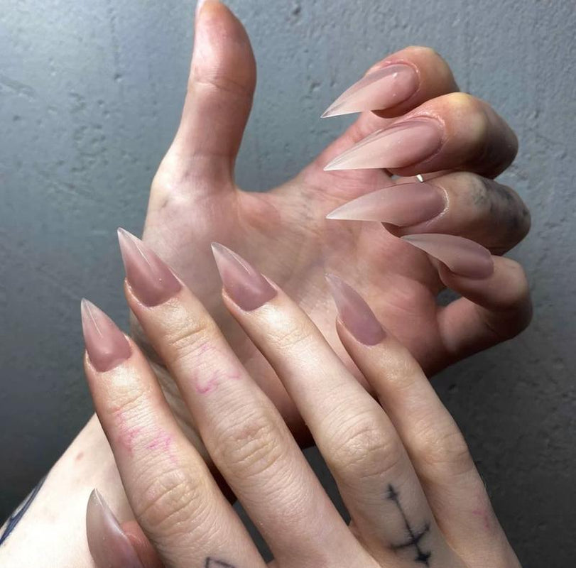Handmade Custom Nails Dragon Cat Claw Press on Nails Long Medium Claw Nails