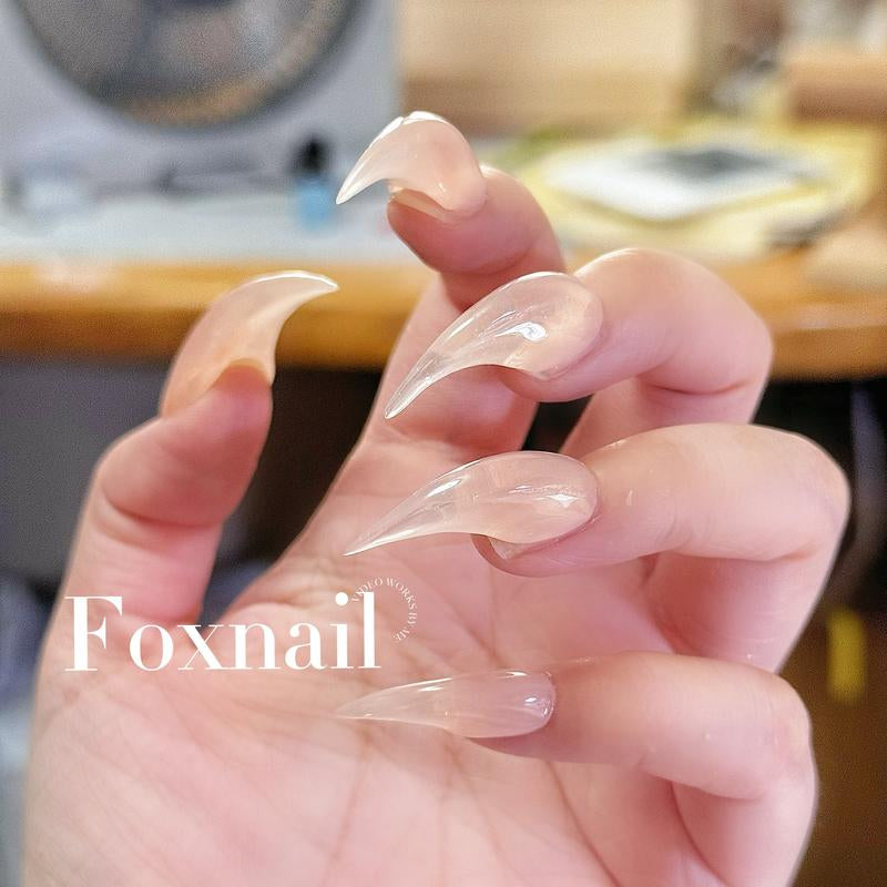 Handmade Custom Nails Dragon Cat Claw Press on Nails Long Medium Claw Nails