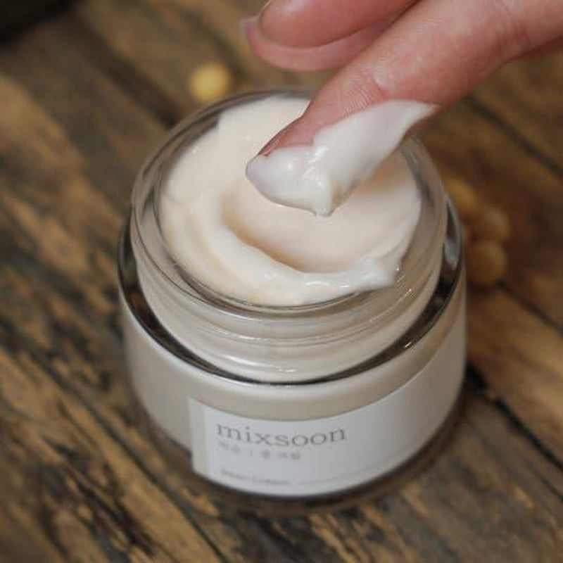 [Mixsoon Official Shop] Bean Cream 1.69 Fl.Oz / 50Ml - Intensive Facial Cream, Korean Moisturizer for Glass Skin