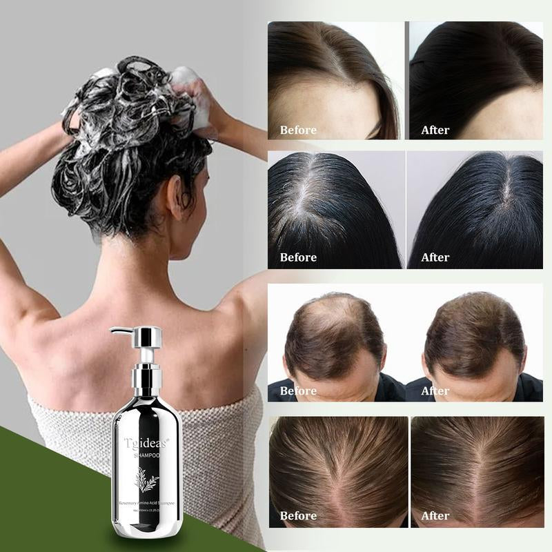 Tgideas Rosemary Shampoo + for Caviar Hair Mask, Revives Damaged Hair, Promotes Growth, Reduces Frizz & Hair Loss, Restores Shine & Smoothness